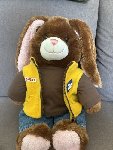 Build bear bunny dark brown - a,