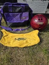 AMF bowling bag, a red "Turbo
