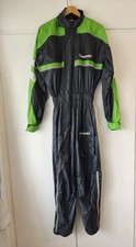 Kawasaki  Motorcycle Rain Suit One Piece Riding Waterproof Gear Size M 50-40
