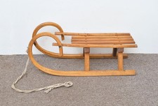 Vintage old wooden sleigh