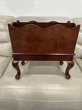 Mahogany Magazine Rack /
