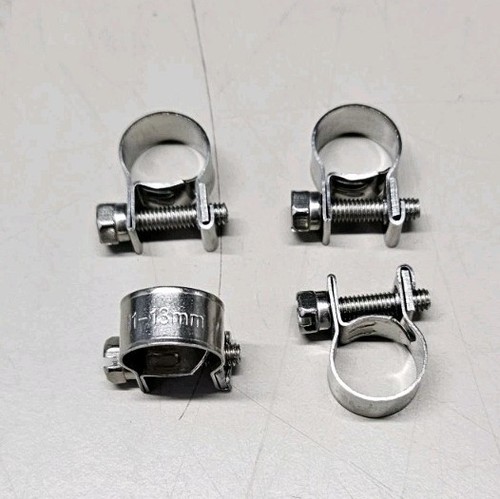 Stainless hose clip 13mm - stainless, 11-13mm