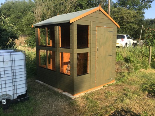 Potting shed power apex - shed,