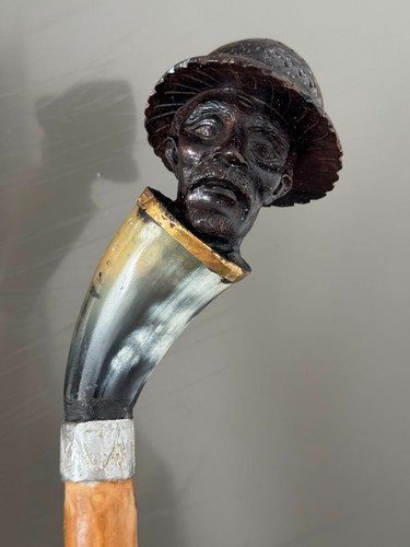 Antique walking stick - stick, hand