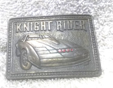 1982 Knight Rider Kit Car Universal Studios Belt Buckle Lee NYC Great Vintage