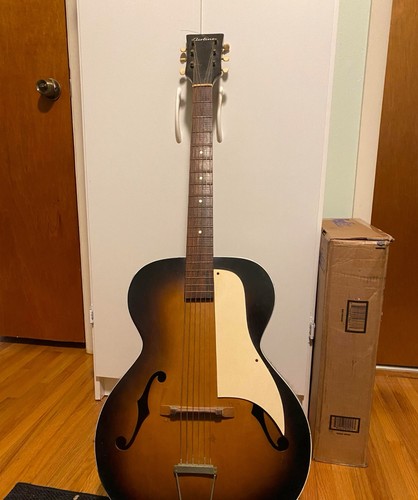 1961 airline archtop acoustic - airline,