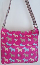 Westie Scottie Dog Print Cross