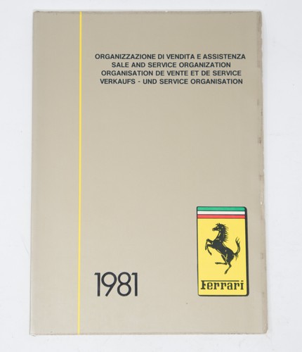 Original 1981 ferrari sale and - original,