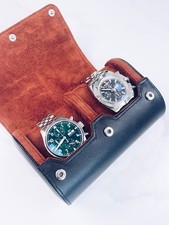 Double Slot Luxury Leather
