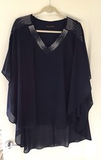 Stunning Frank Usher Navy Blue