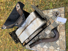 Exhaust muffler 94654 from 12.5hp Briggs & Stratton, Hayter garden tractor