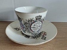 1837 Queen Victoria Diamond Jubilee Cup & Saucer   Commemorative