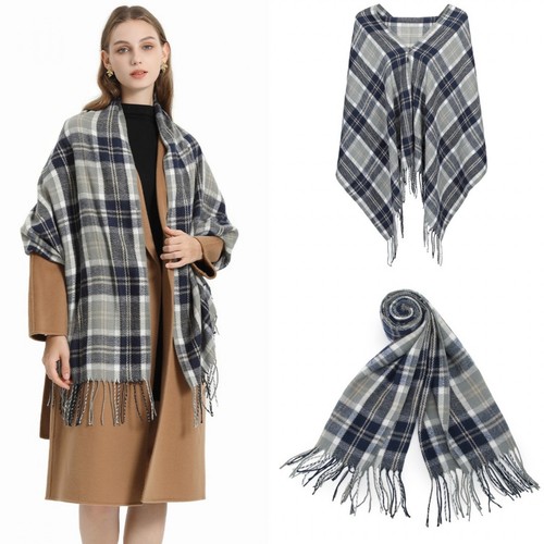 Oversized color block - oversized, scarf