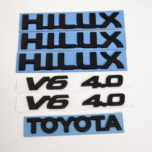 Matte black toyota hilux - matte,
