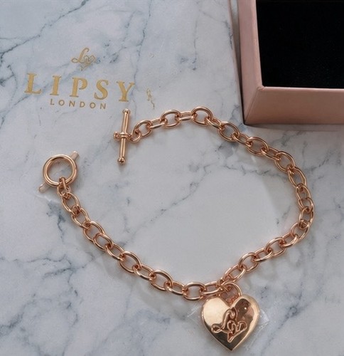 Lipsy london rose gold heart - lipsy,