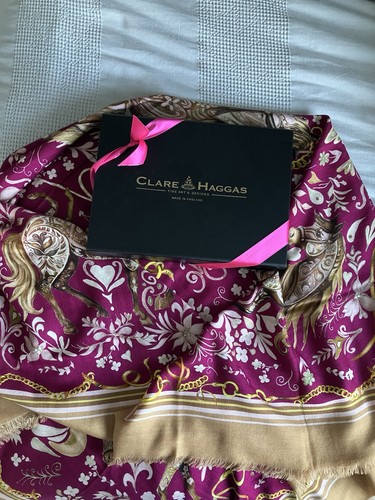 Clare haggas wool silk double - haggas,