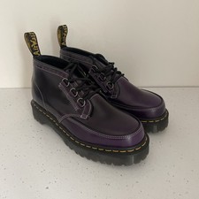 Dr. Martens Creeper Evo Boots UK Size 8 Dark Purple Analine