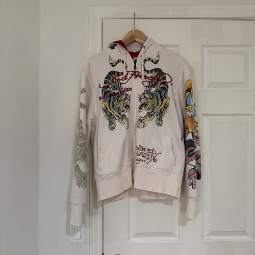 Christian audigier zip hoodie - christian,