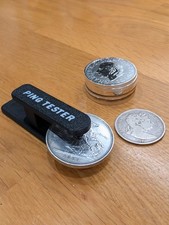 Gold silver coin ping - gold, &