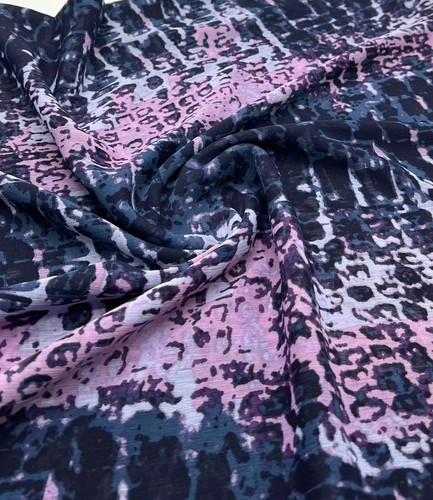 Navy purple pink - mix, printed