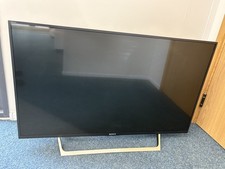 Sony 43" LCD Flat Panel TV - 2 HDMI USB RF WiFi Full HD (KDL-43WE753) - no tuner