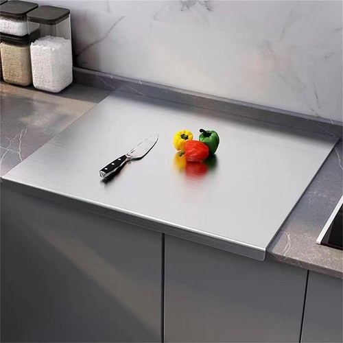 Stainless steel cutting board - cutting,