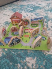 Lidl Playtive Wooden toys Role Play Educational firefighters police ambulance