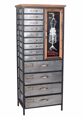 Living room cabinet industrial - room,