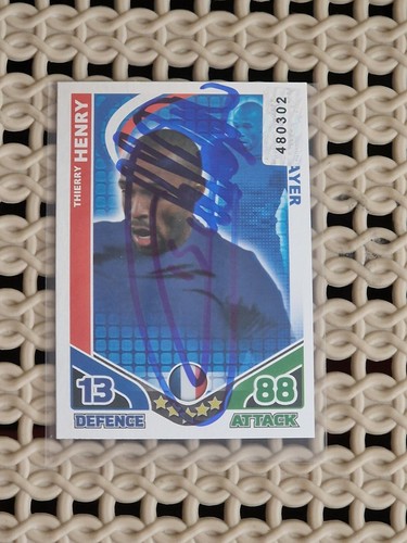 Official signed thierry henry - official,