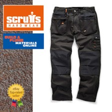 Scruffs Worker Plus Trousers | Trade Hard Wearing Work Trousers | Navy/Black