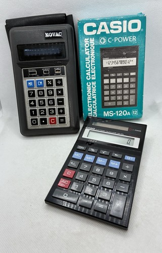Casio 120a new calculator - ms-120a,