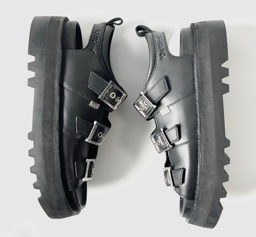 Kickers lahr black leather - kickers,