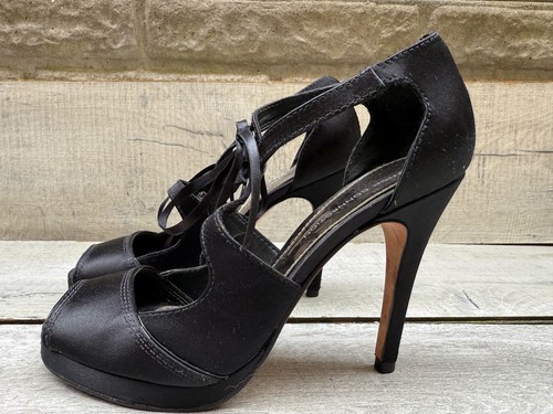 French connection black satin - connection,