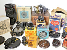 Radio Dials Coils Frequency Condensers Antique 1930s Boxed New Oldstock