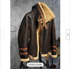 B3 Aviator Jacket RAF WW2 100%