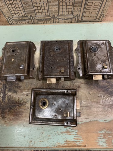 Old rim lock - 4, x