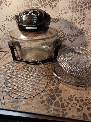 Halogen oven air fryer - halogen, black