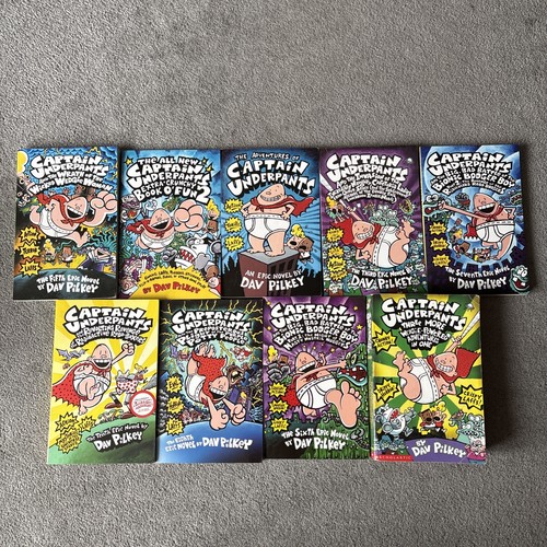 Captain underpants book bundle - underpants,