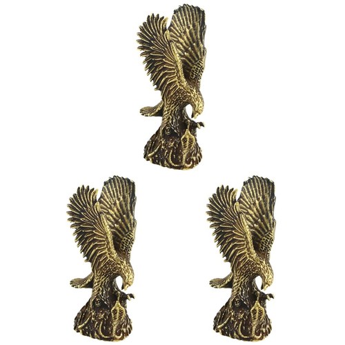 3pcs eagle shaped figurine - 3pcs,