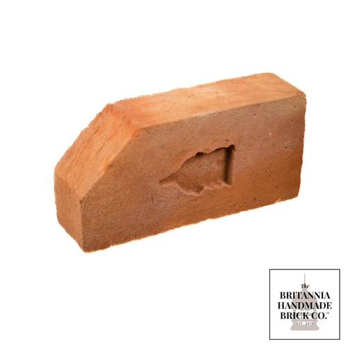 Single cant red brick - cant, brick,