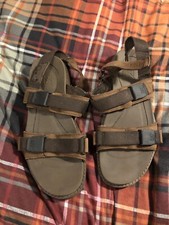 CAT drifter Sandal.  Caterpillar.   Brown. Used.  Chunky Sandal.  Uk10.  Mens