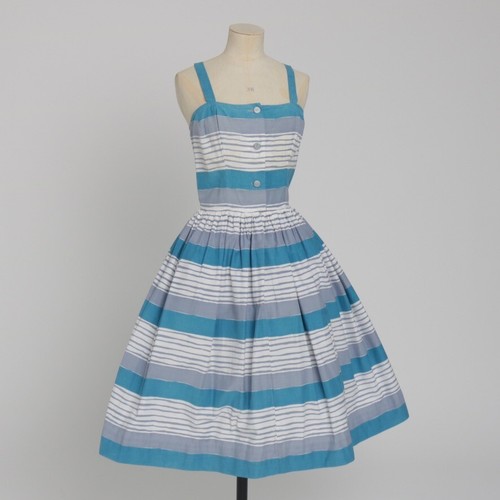Vintage 1950s original blue