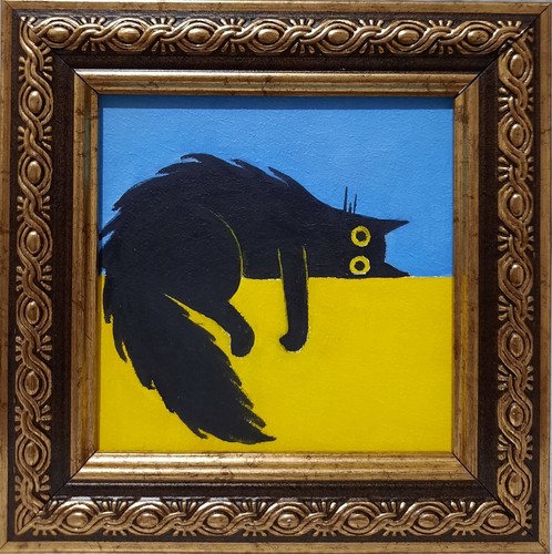 Original black cat - black,