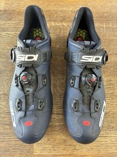 Sidi Wire 2 Carbon Road Cycling Shoes Matt Blue size 43.5 Quoc Bont Specialized 