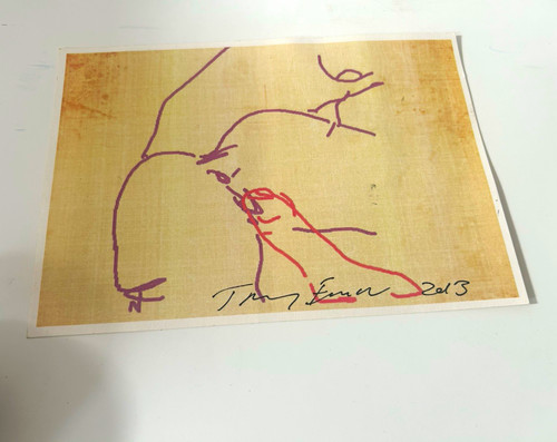 Tracey emin ipad print - tracey, on