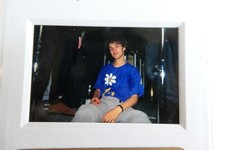 Tim Booth ,James. 35mm Celluloid slide Clear focus no reflections