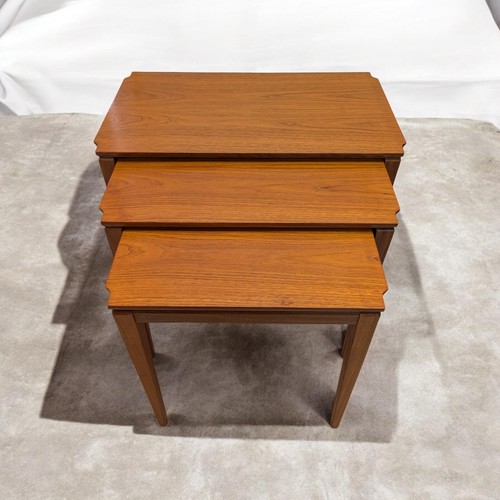 Mid century teak trio - mid, teak trio
