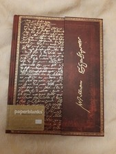 Paperblanks Embellished Manuscripts Shakespeare Large Lined Notebook BNWT