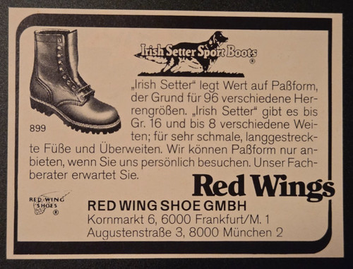 Red wing shoes - wing,