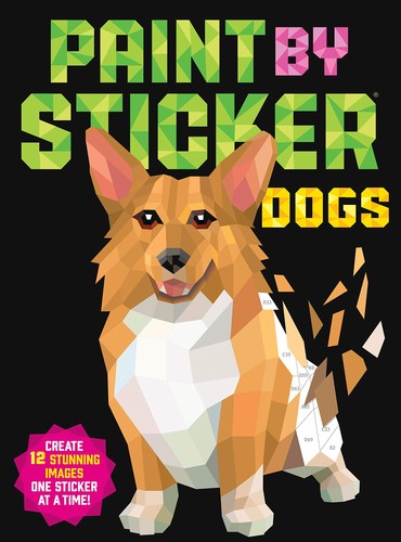 Paint sticker dogs create - by,